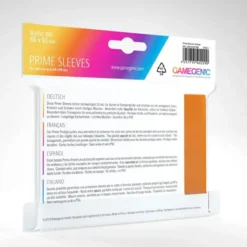Gamegenic - Prime Sleeves Orange (100 Sleeves)