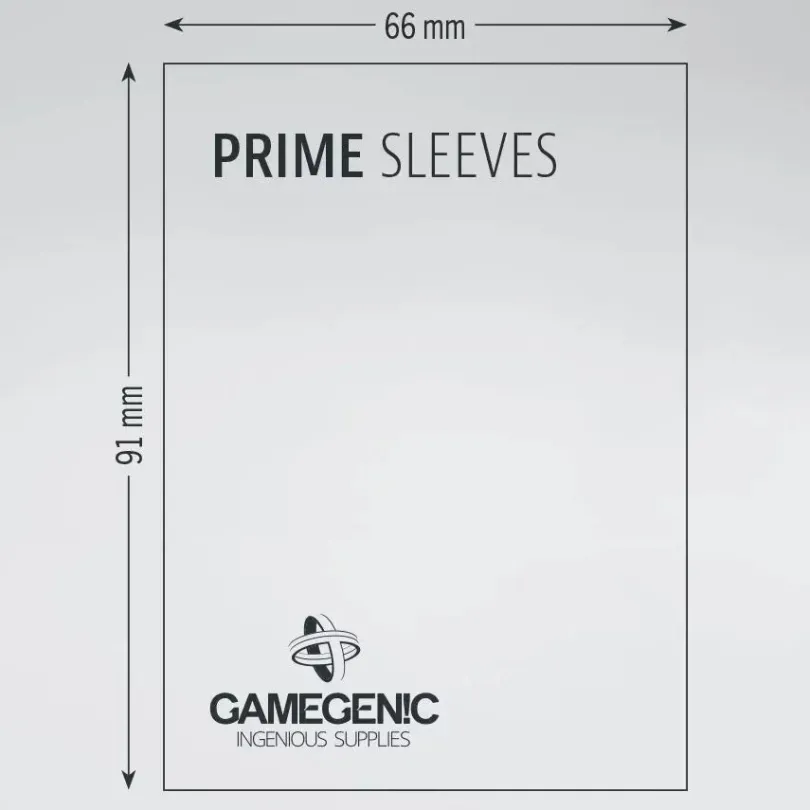 Gamegenic - Prime Sleeves Red (100 Sleeves)
