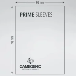 Gamegenic - Prime Sleeves Yellow (100 Sleeves)