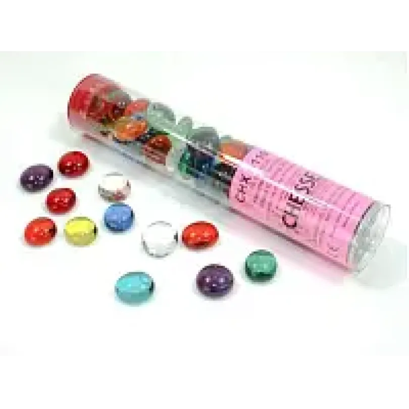 Gaming Counters / Glass Stones - Välj färg