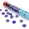 Gaming Counters - Iridized Crystal Dark Blue (40)