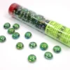 Gaming Counters - Iridized Crystal Green [40]