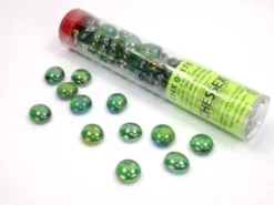 Gaming Counters - Iridized Crystal Green [40]