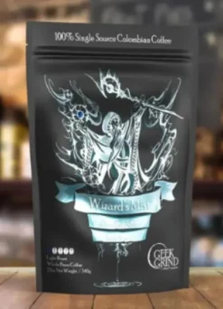 Geek Grind Coffee Wizards Mist Blend of Ages Whole Bean 12 oz