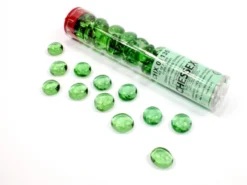 Glass Gaming Stones Crystal Light Green