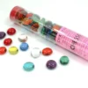 Glass Gaming Stones - Translucent Assorted Colors (40)