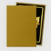 Gold - Matte Sleeves - Standard Size (100)
