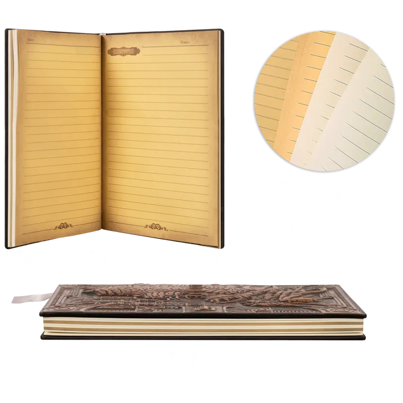 Gold Phoenix Journal | D&D Player & DM Notebook