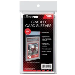 Graded Card Sleeves Resealable for PSA (100 Sleeves)