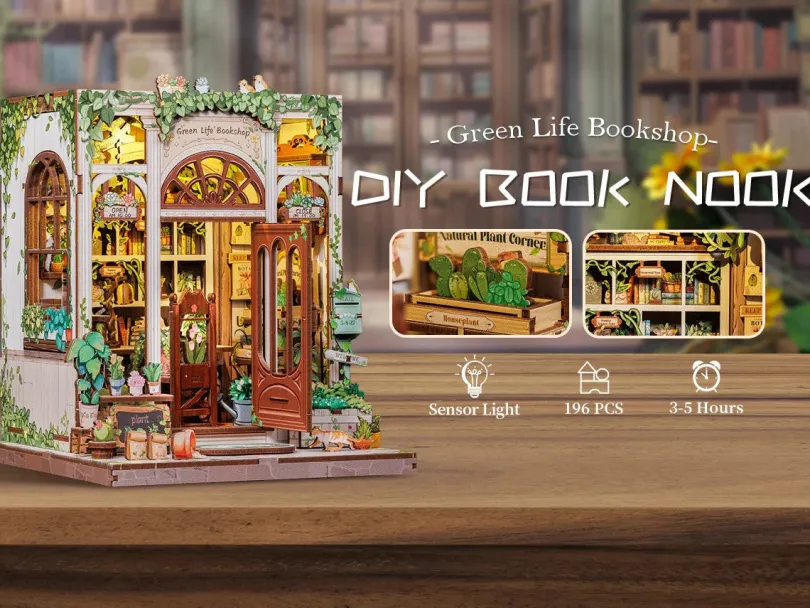 Green Life Bookshop - Book Nook Kit - CuteBee