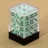 Green Silk Tarningar 12 Mm D6 36 St