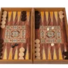 Handcrafted Traditional Mosaic Backgammon and Checker Set, medium