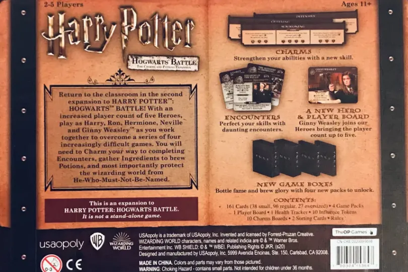Harry Potter: Hogwarts Battle - The Charms and Potions Expansion