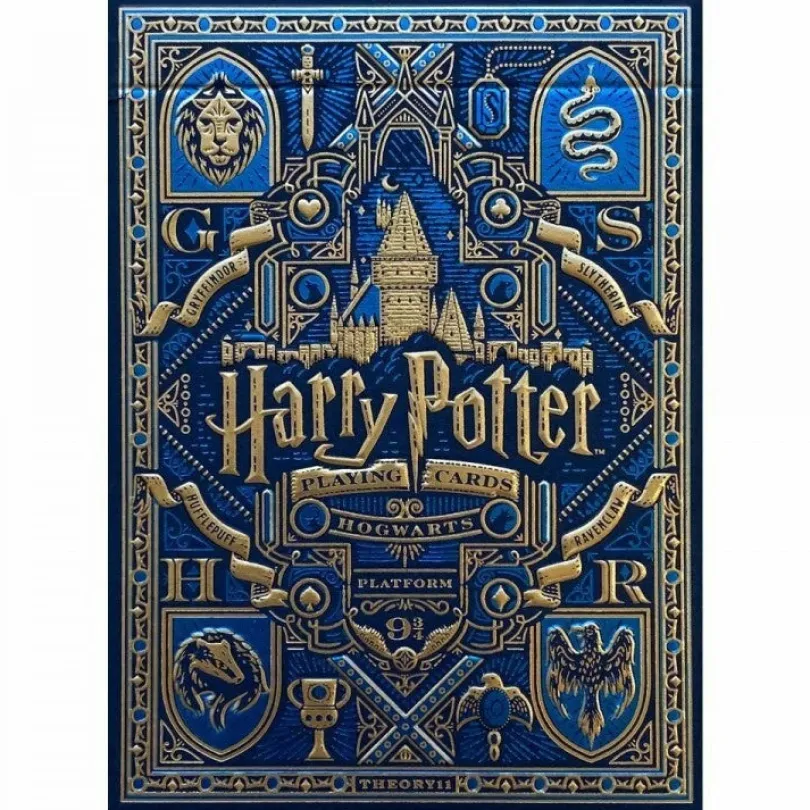 Harry Potter Raven Claw Blue Theory11 Playing Cards