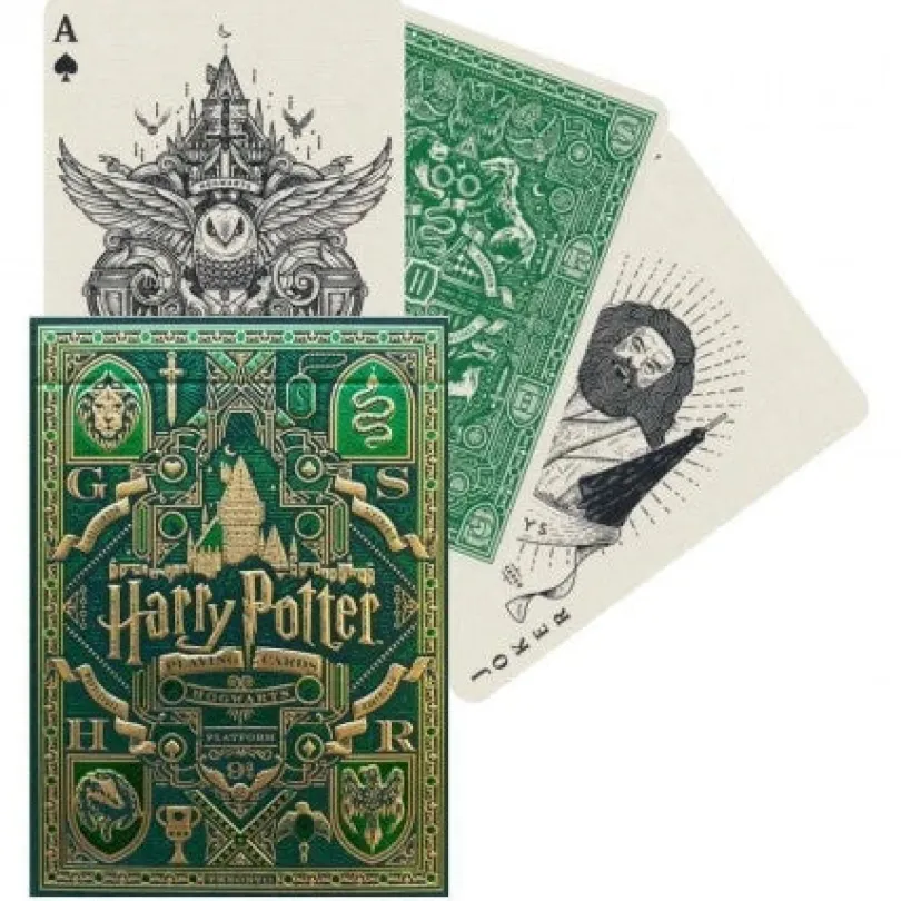 Harry Potter Slytherin Green Theory11 Playing Cards