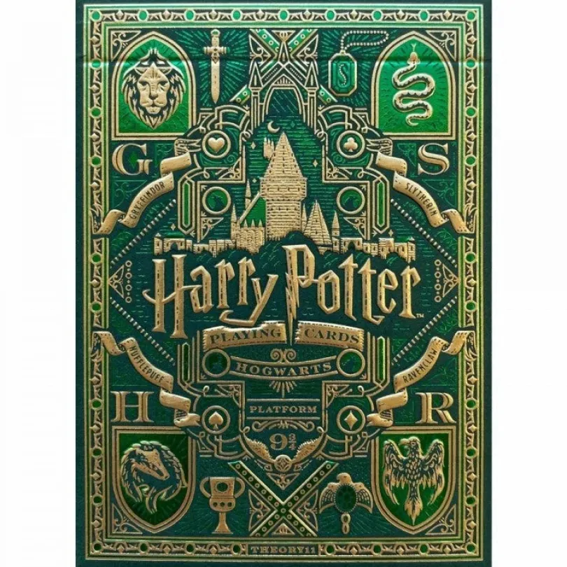 Harry Potter Slytherin Green Theory11 Playing Cards