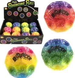 High Bouncing Ball 6,5cm Rainbow