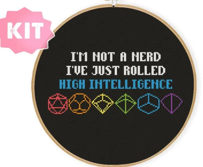 High Intelligence - Korsstygnskit