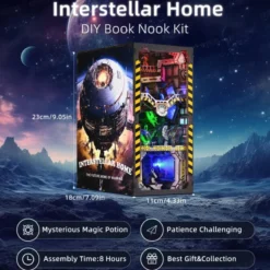 Interstellar Home - Book Nook Kit - Aslowsnail