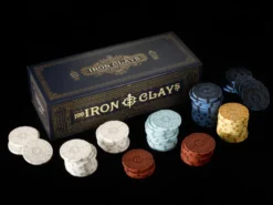 Iron Clays 100 - Gaming Counters for Board Games