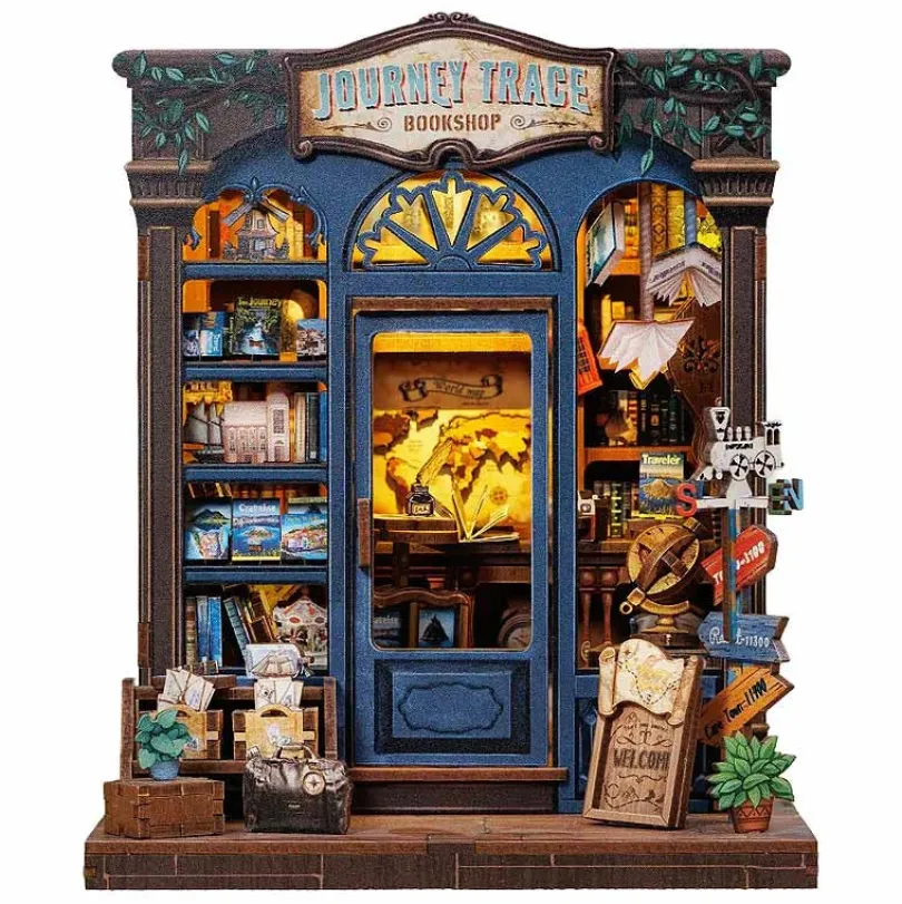 Journey Trace Bookshop Book Nook Kit Cutebee Cutebee