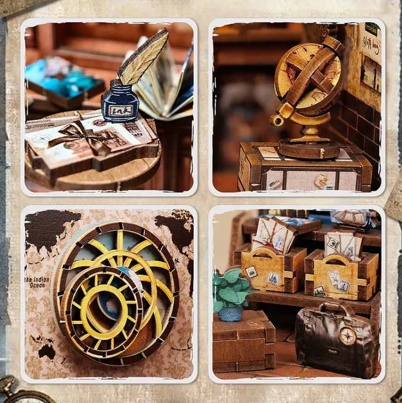 Journey Trace Bookshop Book Nook Kit Cutebee Cutebee