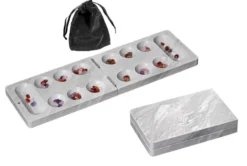 Kalaha Mancala Foldable Marble Design Travel Game 3141 Philos