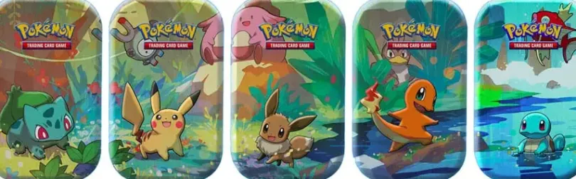 Kanto Friends Mini Tin