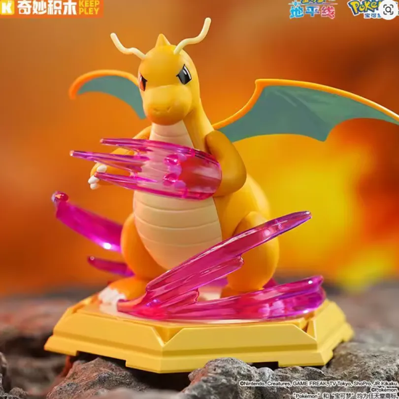 Keepplay Pokemon Battle Series Wave 2 Dragonite Byggsats
