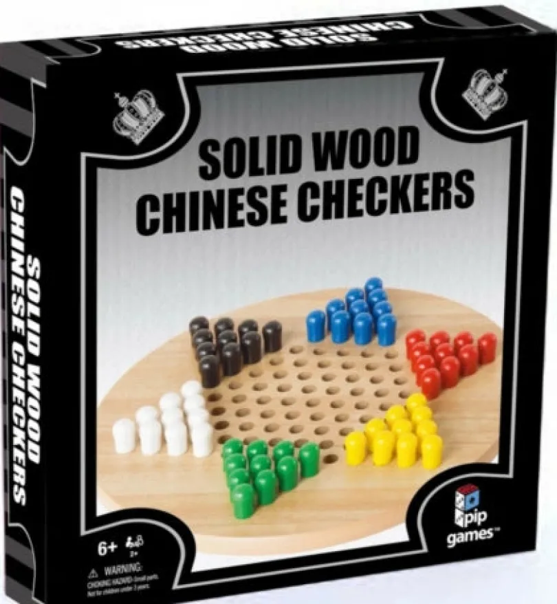 Kinaschack i trä (Chinese checkers)