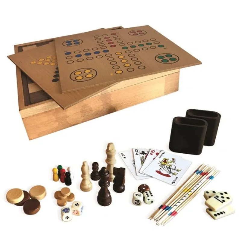 10 klassiska spel i 1 låda