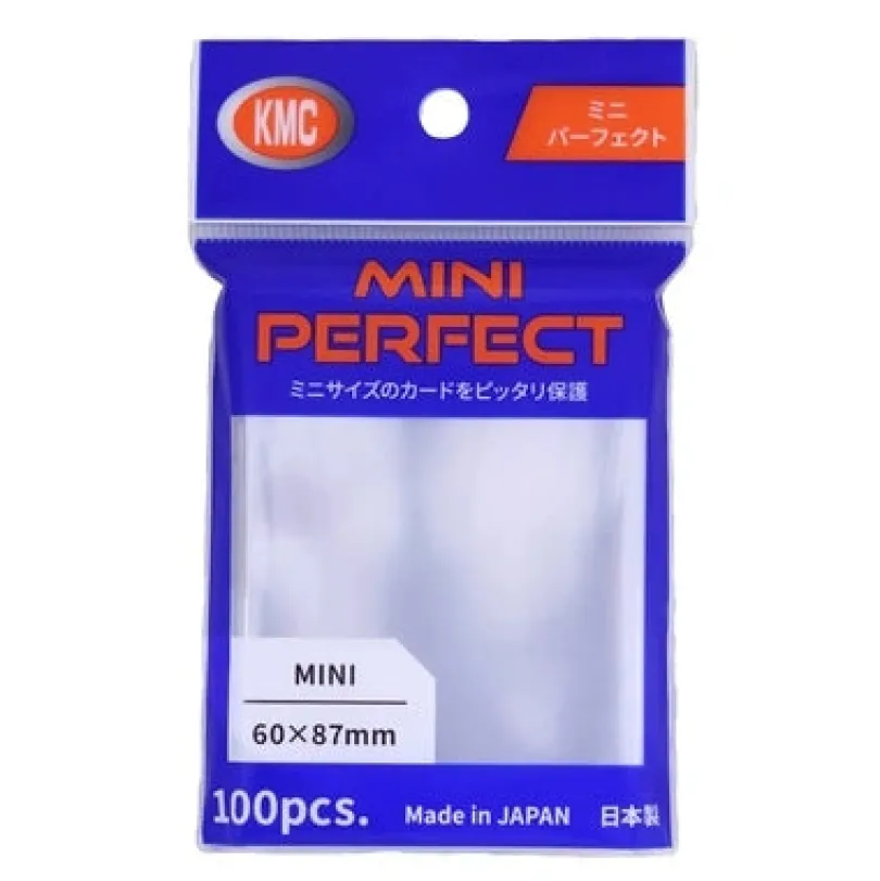 Kmc Mini Sleeves Perfect Size 100 Sleeves Kmc