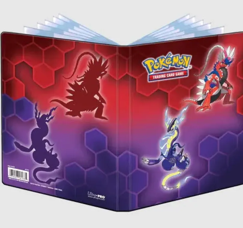 Koraidon & Miraidon 4-Pocket Portfolio for Pokemon