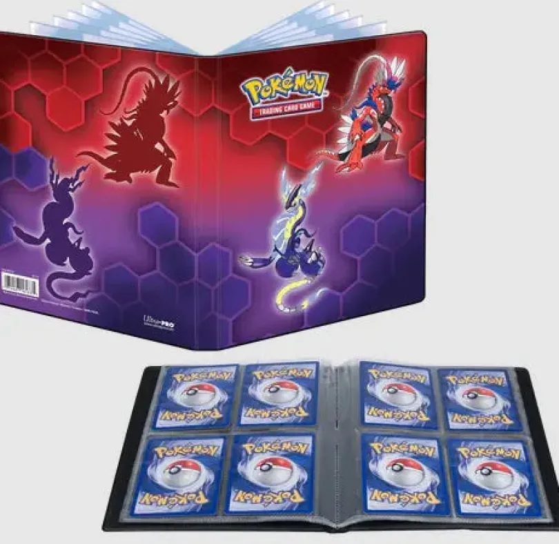 Koraidon & Miraidon 4-Pocket Portfolio for Pokemon