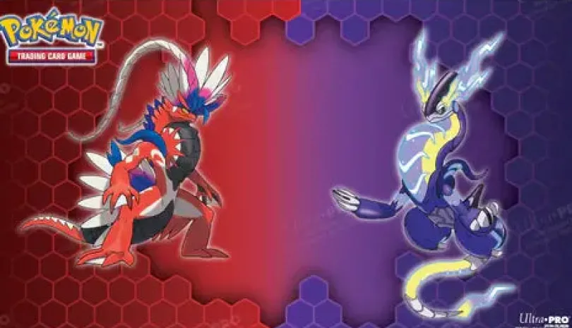 Koraidon & Miraidon Standard Gaming Playmat for Pokemon