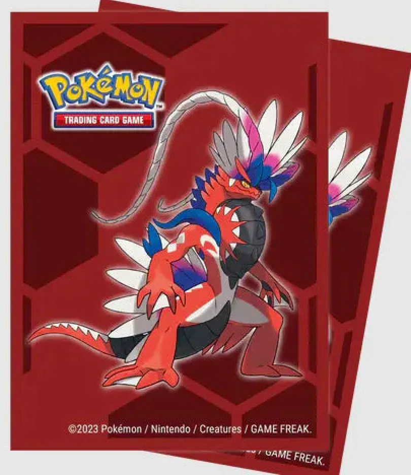 Koraidon Standard Deck Protector Sleeves (65ct) for Pokemon