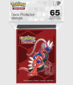 Koraidon Standard Deck Protector Sleeves (65ct) for Pokemon