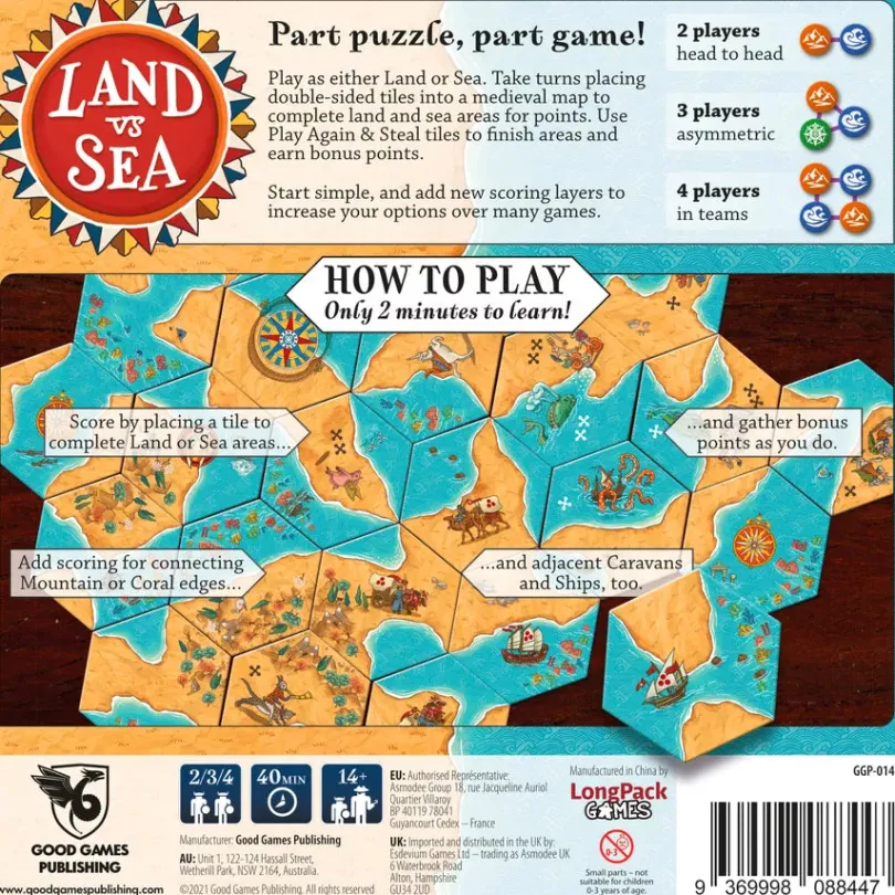 Land Vs Sea