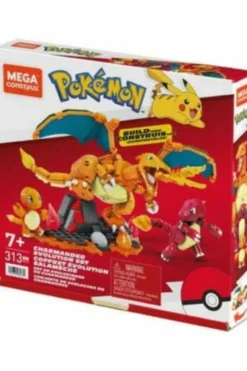Leksakshallen - Pokemon - Charmander Evolution Set Mega Construx