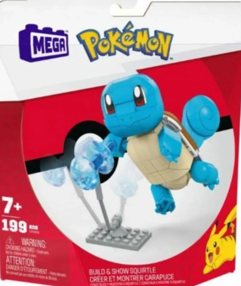 Leksakshallen - Pokemon - Squirtle Set Mega Construx