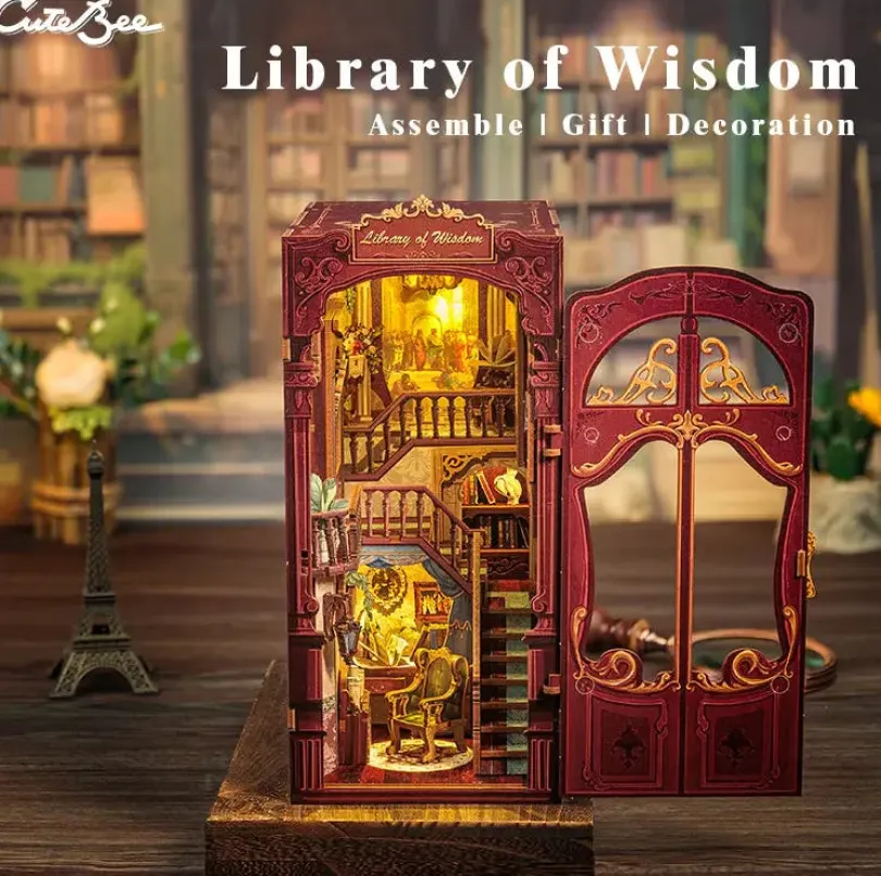 Library of Wisdom - Book Nook Kit - CuteBee