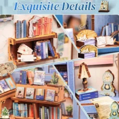Literature Bookstore - Book Nook Kit - CuteBee