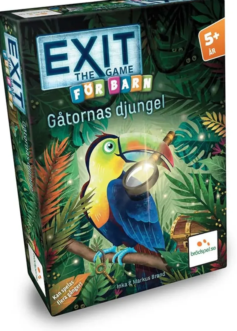 -Lånebiblioteket- Exit Kids: Gåtornas Djungel
