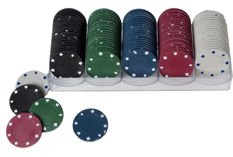 Longfield Games Poker chips 40 mm, 100 pieces
