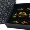 LPG Dice RPG Set Hollow Elliptic Ancient Bronze (7)