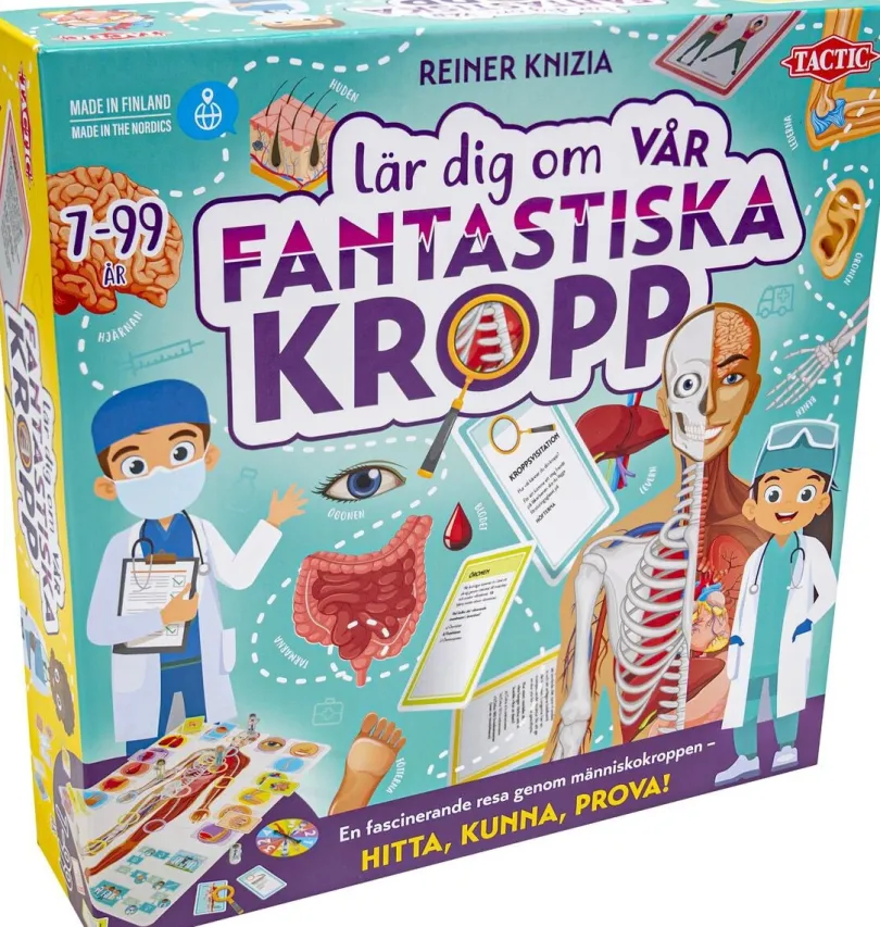 Lär dig om vår fantastiska kropp