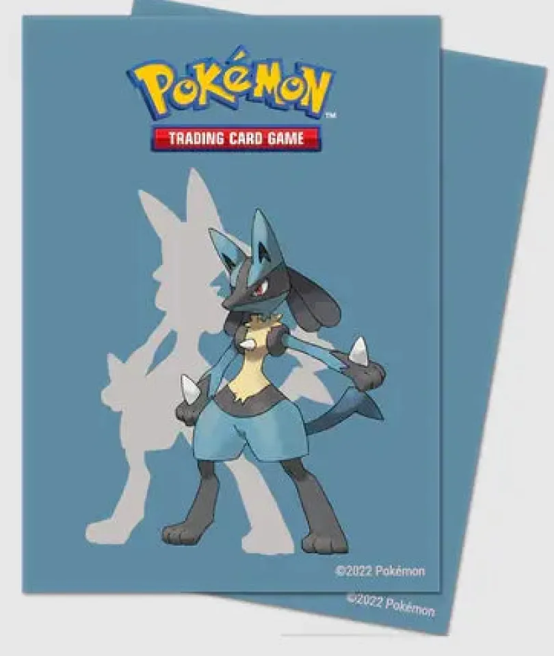 Lucario Standard Deck Protector Sleeves (65ct) for Pokémon