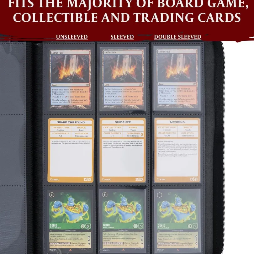 LYNX Trading Card Binder Red
