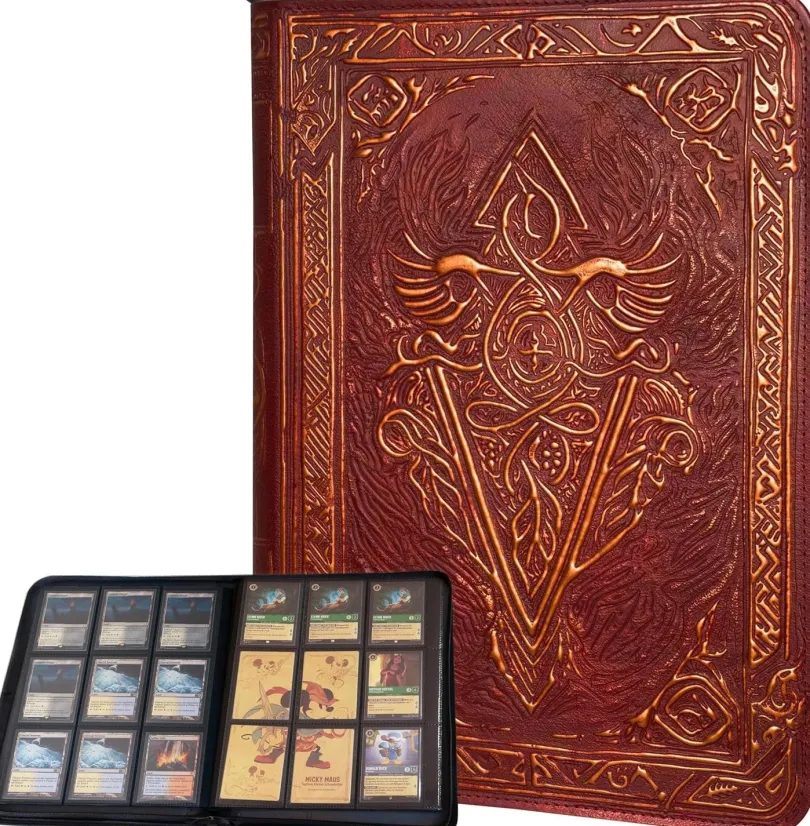 LYNX Trading Card Binder Red