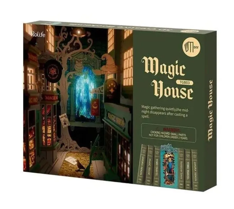 Magic House - Book Nook Kit - Rolife